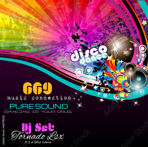 PArty Club Flyer for Music event