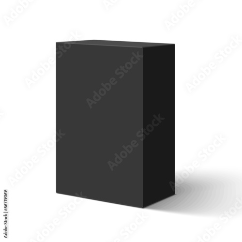 Black blank box