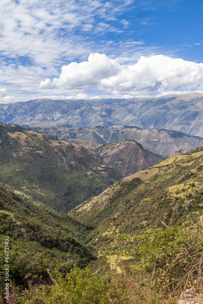andean valley Cuzco Peru