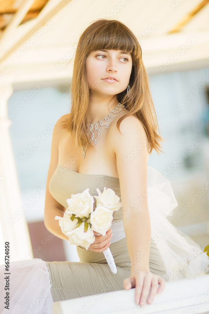 Outdoor fashion portrait Outdoor fashion portrait