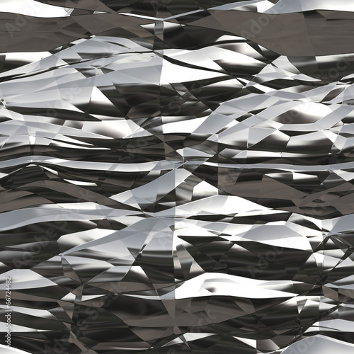 Seamless Wrinkled Tinfoil Texture