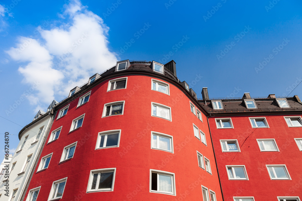 Obraz premium rotes Haus