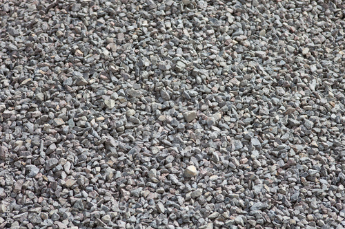 Crushed stones texture or background