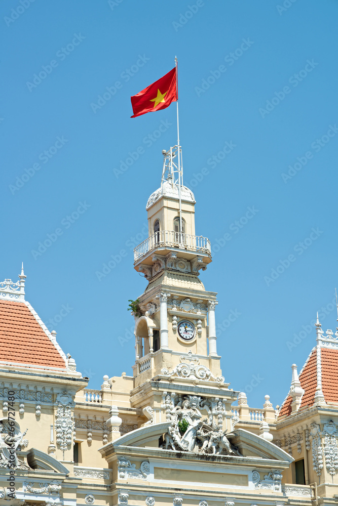 Ho Chi Minh Building in Vietnam