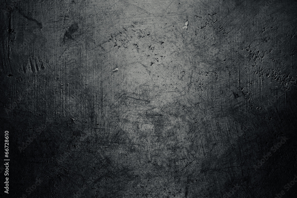 Fototapeta premium Dark grunge black texture concrete wall background