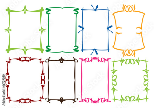 Simple border designs