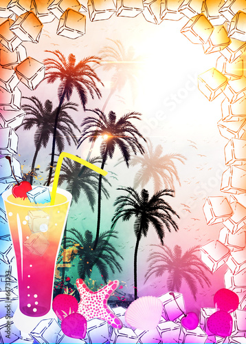 Cocktail background