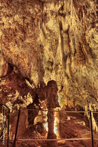 the cave of Draye white, park of Vercors, France photo