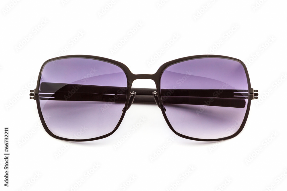 Stylish black sunglasses.