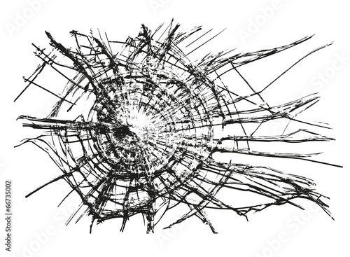 Broken Glass Vector