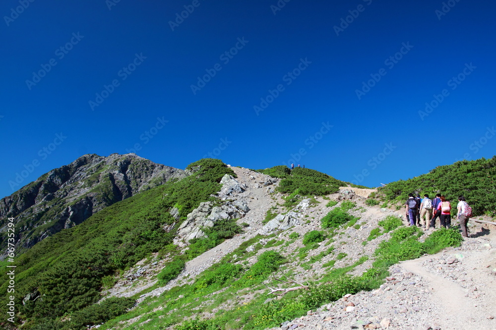 北岳登山