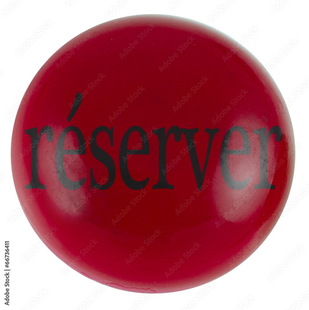 bouton réserver Stock Photo | Adobe Stock