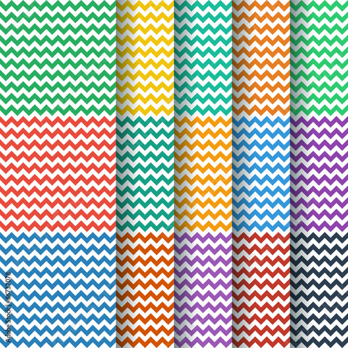 chevron seamless pattern collection