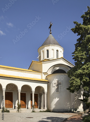 Church of the Intercession in Oreanda. Crimea. Ukraine