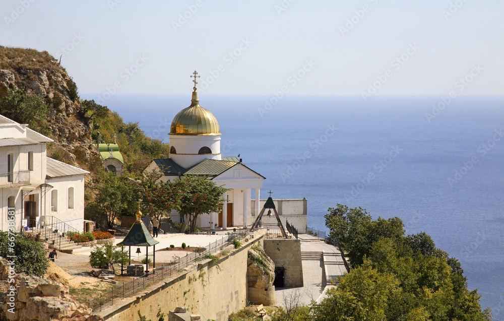 St. George's monastery on the Fiolent cape. Crimea. Ukraine
