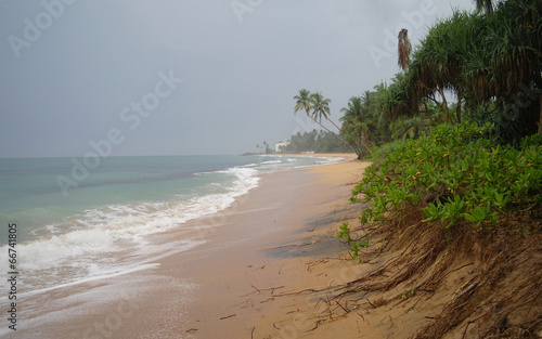 Tropical paradise beach. Sri Lanka