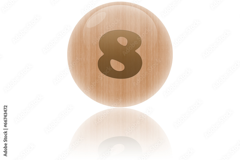 Obraz premium Bulle de bois 8