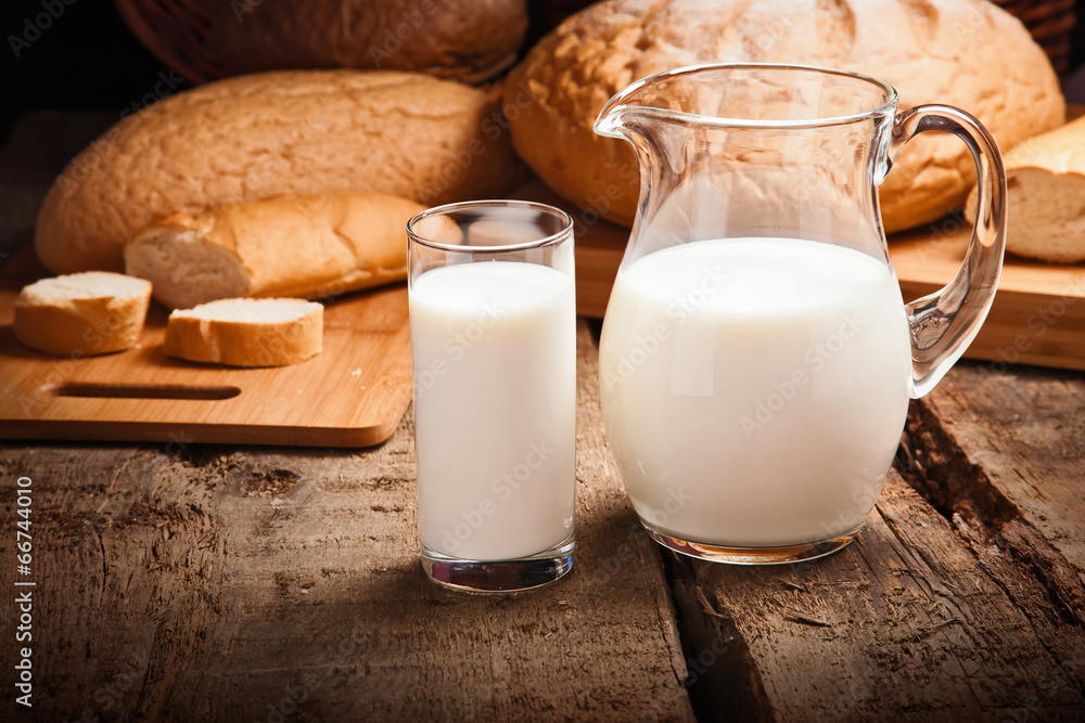 Jug with milk Jug with milk