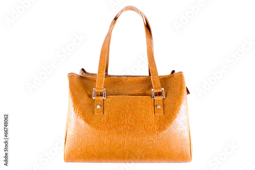 Broun leather purse