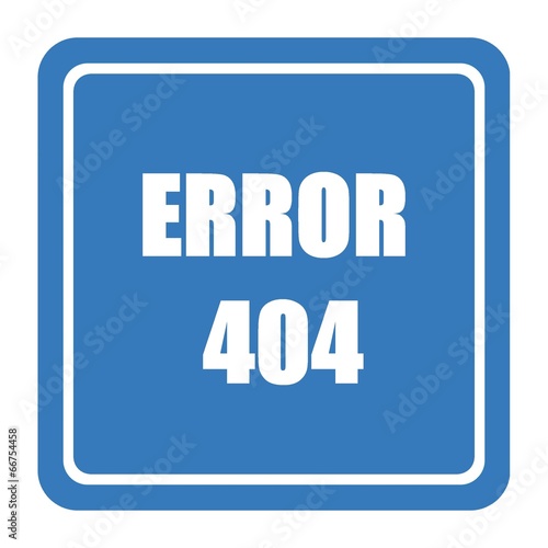 Erreur 404 dans un panneau