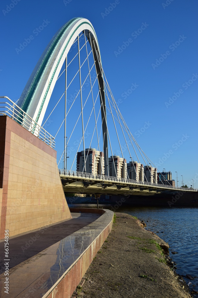 A bridge in Astana / Kazakhstan