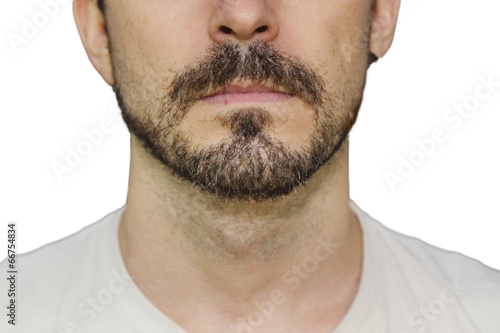 beard and mustache man