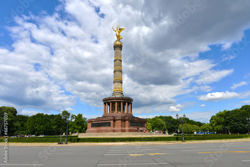 Siegessäule, Viktoria, Goldelse, Tiergarten, Turm, Berlin photo