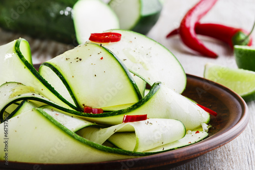 salad of zucchini