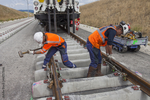 Bilde på lerret pose de rails neufs
