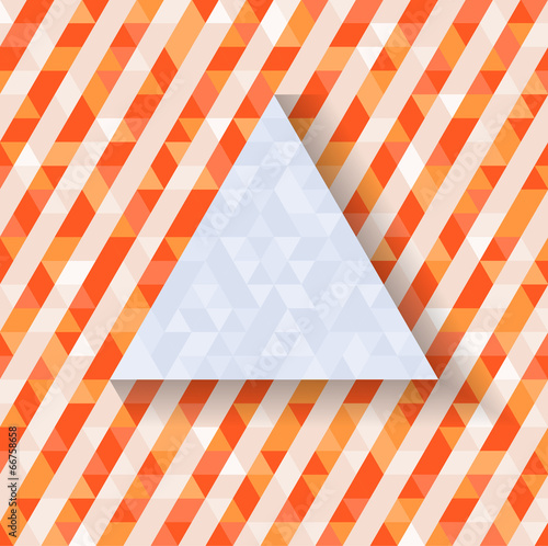 Abstract backgound of triangle