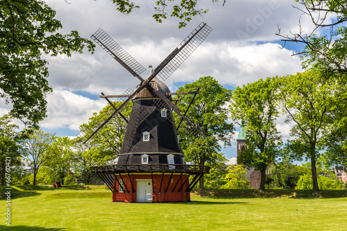 Photography Windmill in Kastellet fortress, Copenhagen