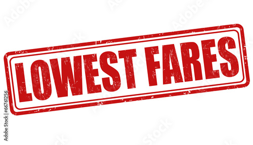 Lowest fares stamp