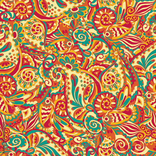 Ornamental seamless pattern