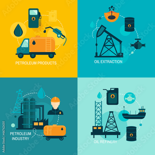 Oil industry flat composition