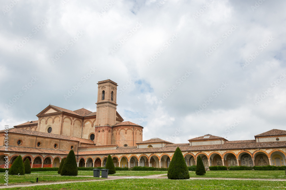 The monumental graveyard of Ferrara city