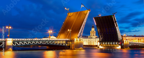 Foto The bridges in St. Petersburg