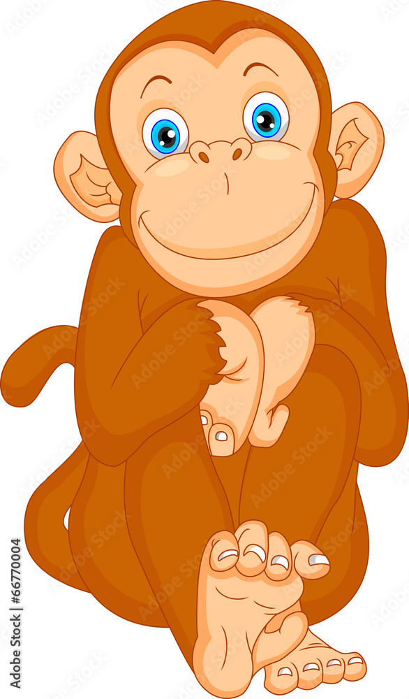 cute monkey cartoon cute monkey cartoon