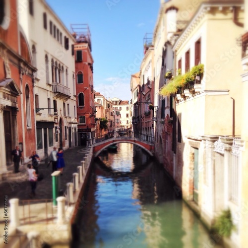 Historischer Kanal in Venedig