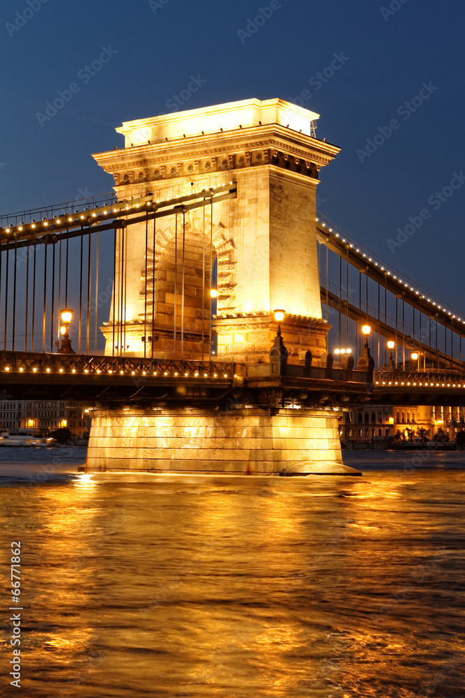 Obraz premium Budapest at night