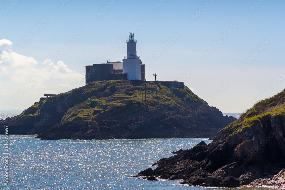 Mumbles Lighthouse Wales