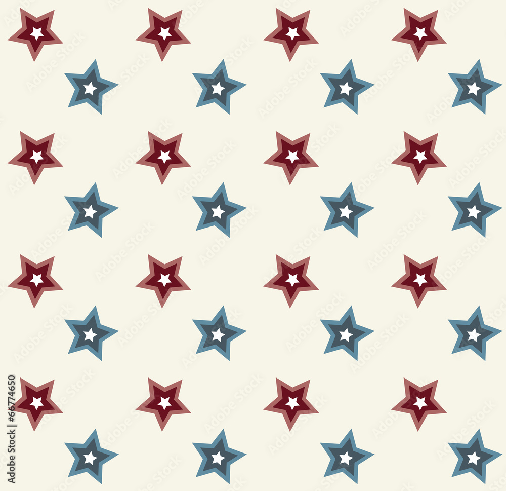Stars seamless pattern