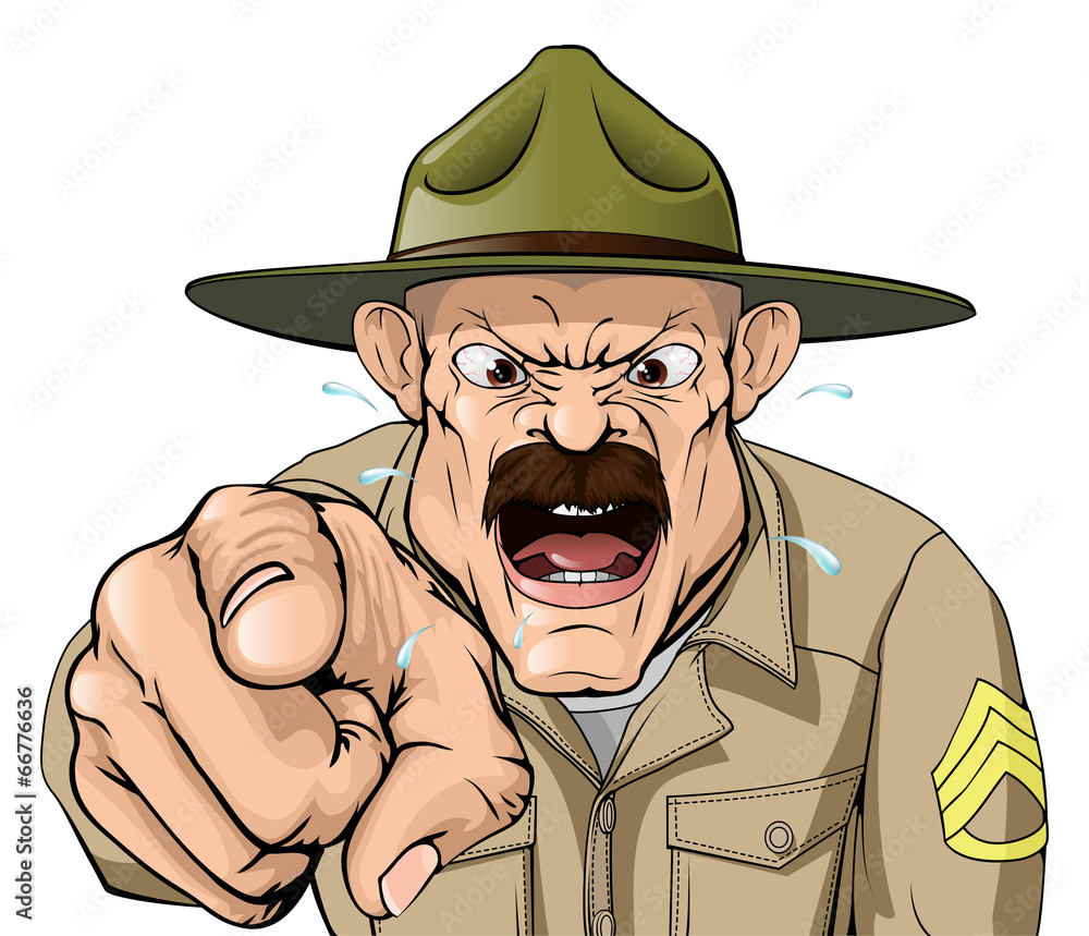 Фотография Boot Camp Drill Sergeant