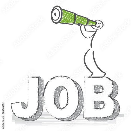 Auf Jobsuche