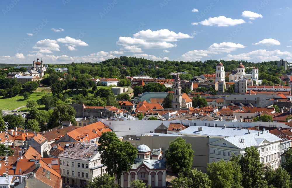 Vilnius old town pnorama