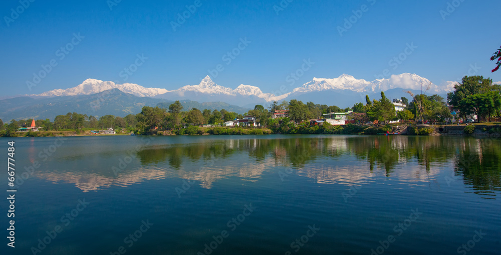 Lake in Pokhara