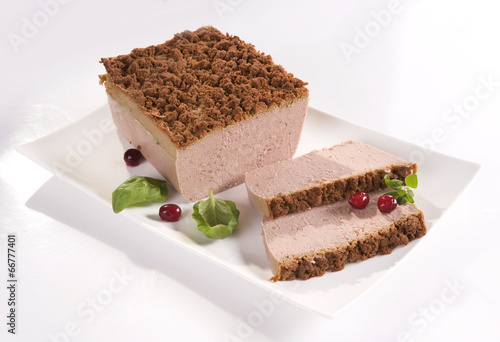 Traditional meat pate
