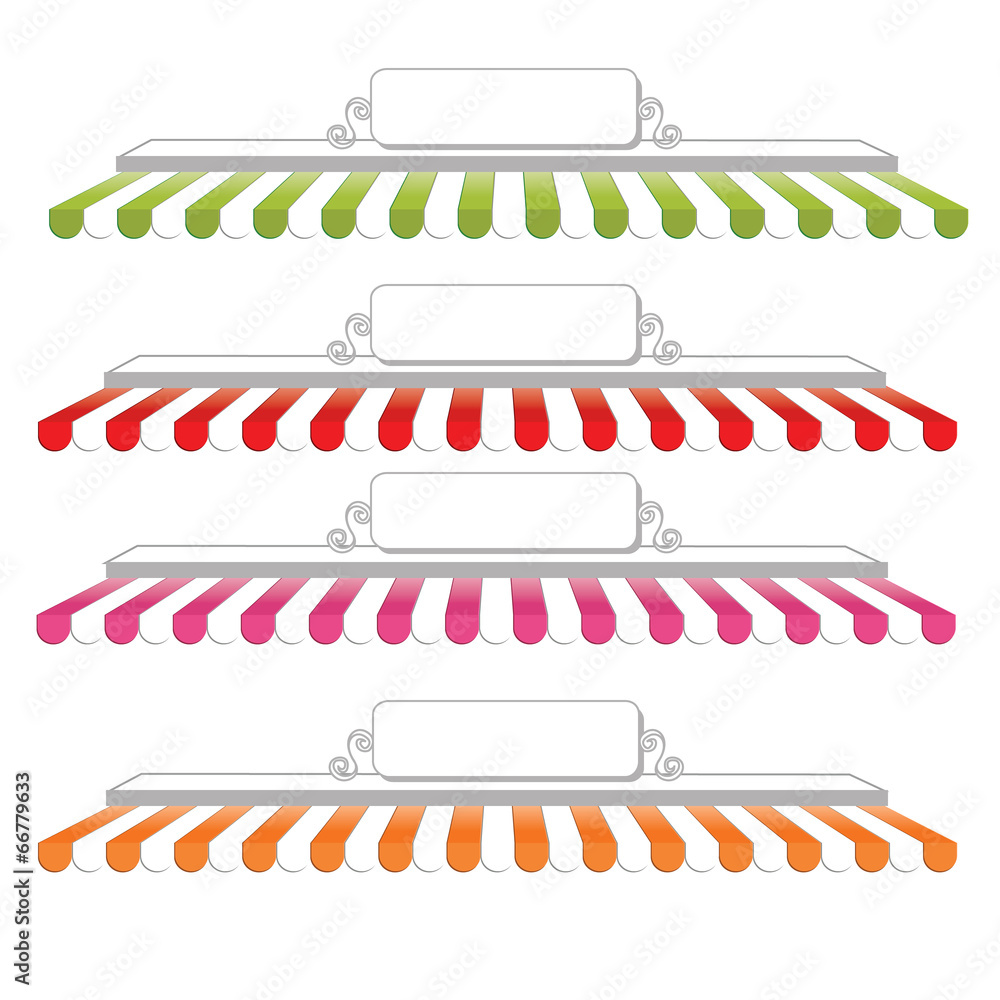 awning vector 2 Stock Vector | Adobe Stock