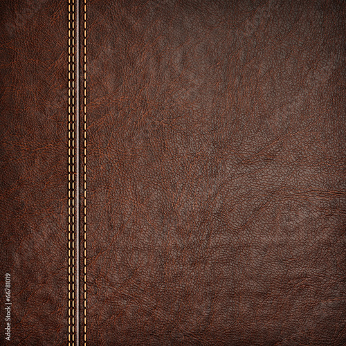 stitched leather background