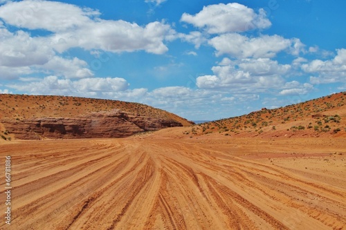 Zufahrt zum Antelope Canyon,  Arizona