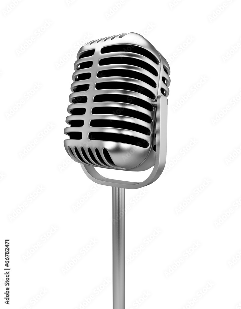 Fototapeta premium Retro microphone